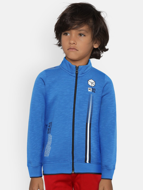 

Monte Carlo Boys Blue Printed Sweatshirt