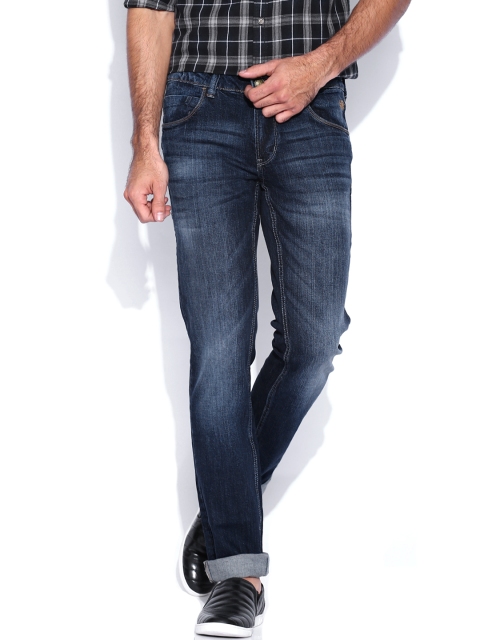 

Flying Machine Blue Michael Slim Tapered Fit Stretchable Jeans