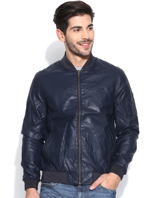 

Flying Machine Navy Jacket, Navy blue