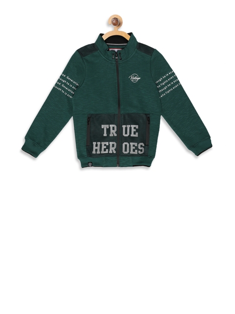 

Monte Carlo Boys Green Printed Sweatshirt