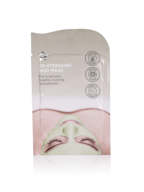 

Superdrug Unisex De Stressing Mud Mask 15 ml, Beige