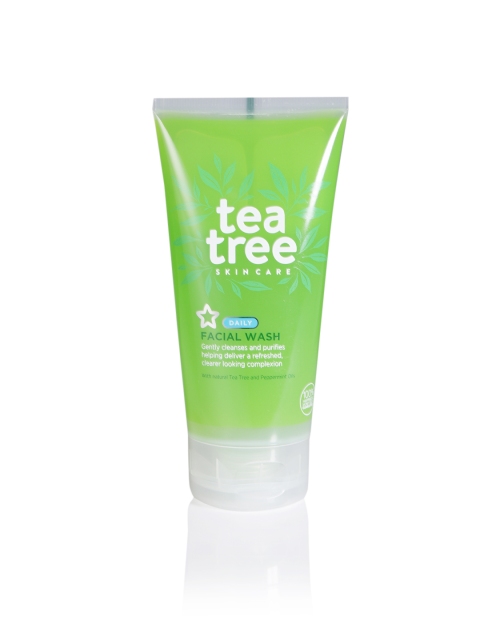 

Superdrug Unisex Tea Tree Daily Facial Wash 150 ml, Green