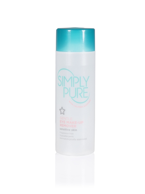 

Superdrug Simply Pure Gentle Eye Make-Up Remover 150 ml, White