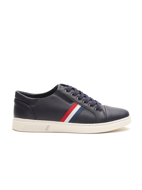 

Carlton London Men Navy Blue Solid Sneakers