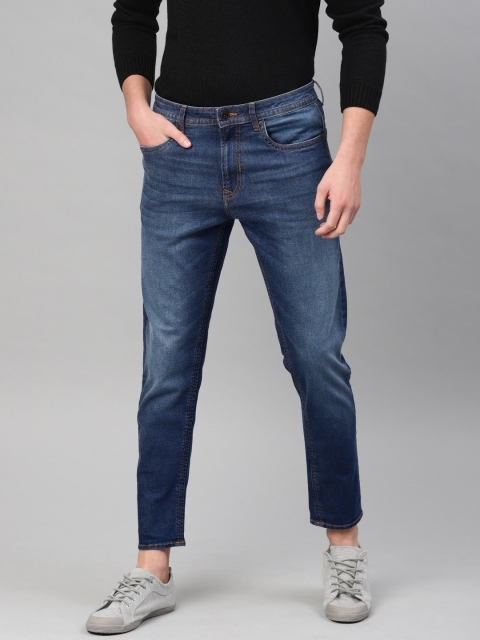 

Peter England Casuals Men Blue Slim Fit Mid-Rise Clean Look Stretchable Jeans