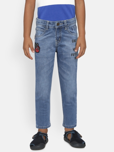 

Gini and Jony Boys Blue Regular Fit Mid-Rise Clean Look Jeans