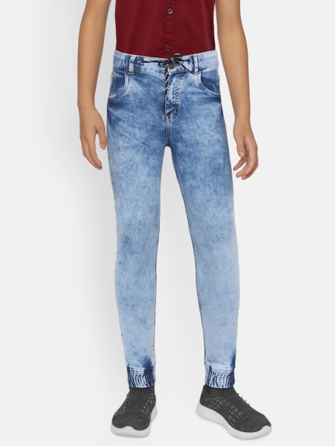 

Palm Tree Boys Blue Slim Fit Mid-Rise Clean Look Stretchable Jeans