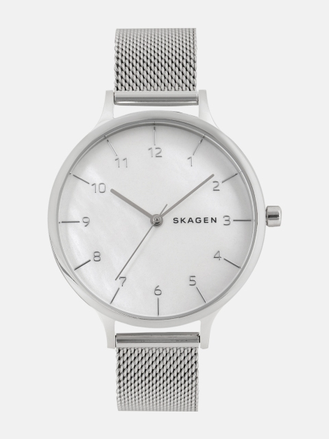 

SKAGEN Women Silver-Toned Analogue Factory Serviced Watch SKW2701_FSS
