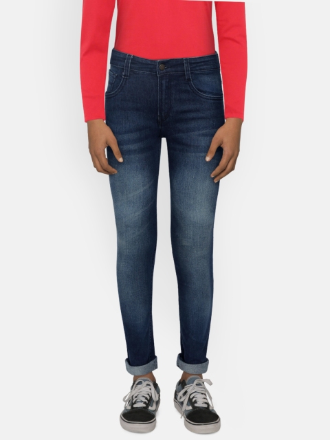 

Flying Machine Boys Blue Skinny Fit Mid-Rise Clean Look Stretchable Jeans