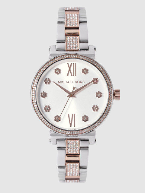 

Michael Kors Women White Sofie Analogue Factory Serviced Watch MK3880
