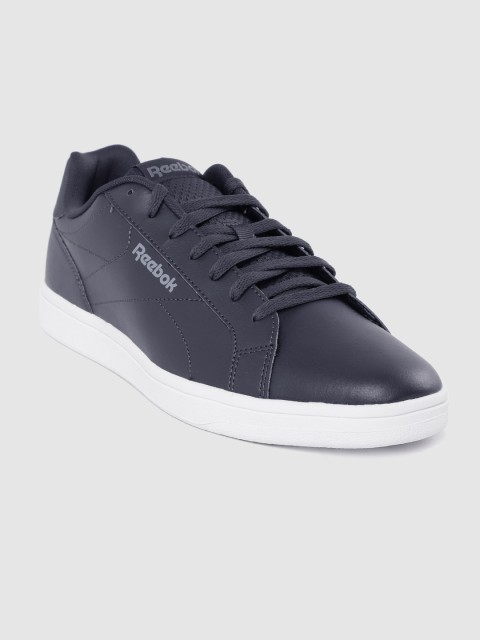 

Reebok Classic Men Navy Blue Solid Royal Complete Clean Casual Sneakers