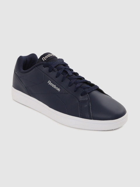 

Reebok Classic Men Navy Blue Solid Royal Complete CLN BSC LP Sneakers