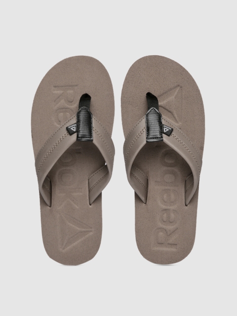 

Reebok Men Brown Solid Thong Flip-Flops