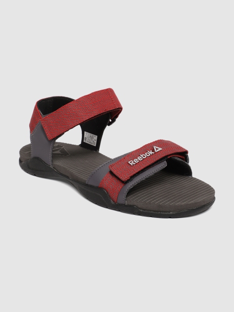 

Reebok Men Grey & Red STRIKER Sports Sandals