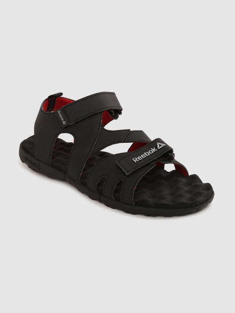

Reebok Men Black Trail Striker LP Sports Sandals