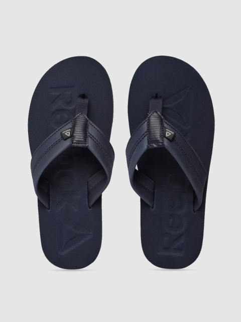 

Reebok Men Navy Blue Solid SCAPA Thong Flip-Flops