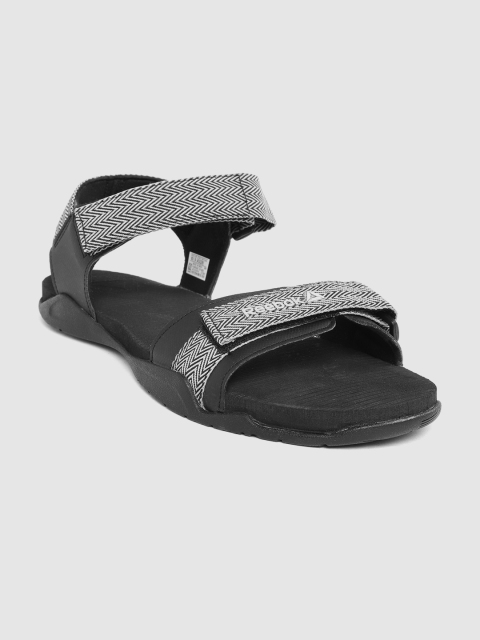

Reebok Men Black & White Z Striker LP Woven Design Sports Sandals