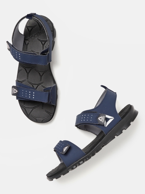 

Reebok Men Navy Blue Solid Zeal Flex LP Sports Sandals