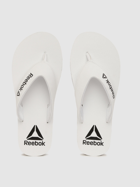 

Reebok Men White AERYS LP Solid Thong Flip-Flops