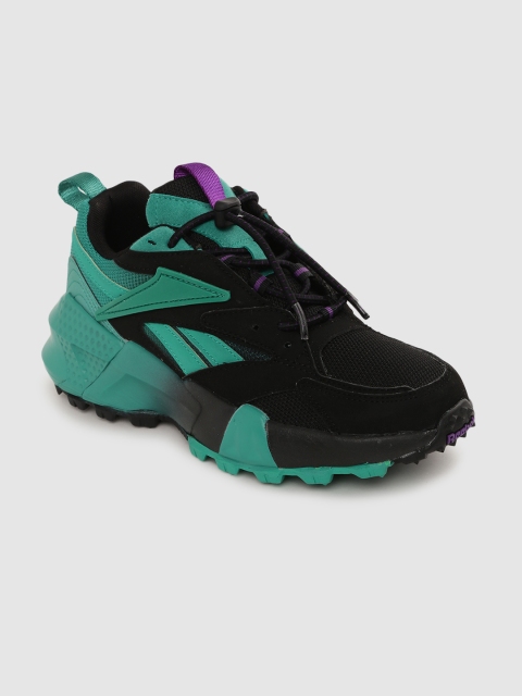 

Reebok Classic Women Black & Green Aztrek Double Mix Trail Trekking Shoes