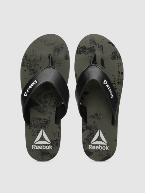 

Reebok Men Black Solid Thong Flip-Flops