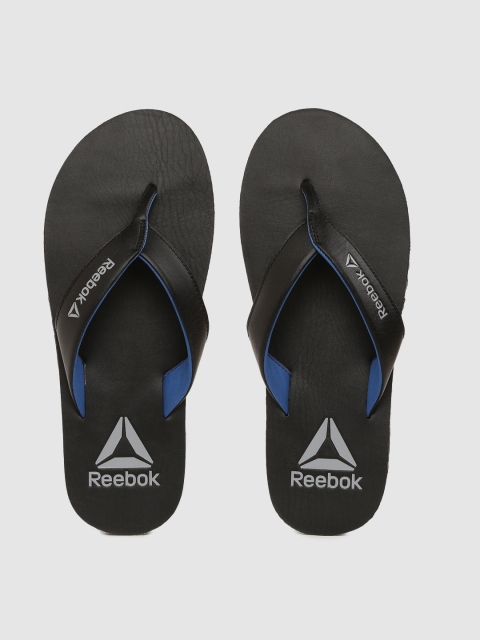 

Reebok Men Black Advent LP Solid Thong Flip-Flops