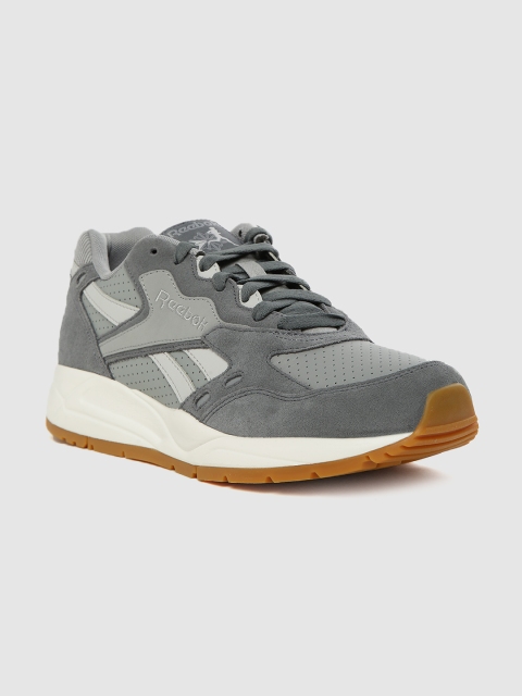 

Reebok Classic Unisex Grey Perforated Bolton Essential Sneakers