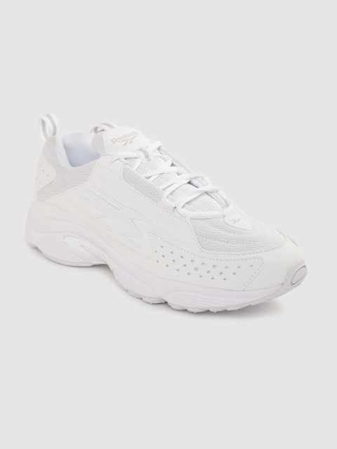 

Reebok Classic Unisex White DMX Series 2200 Solid Sneakers