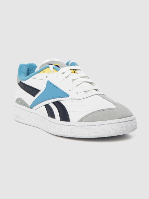 

Reebok Classic Unisex Grey & White Club C RC 1.0 Sneakers