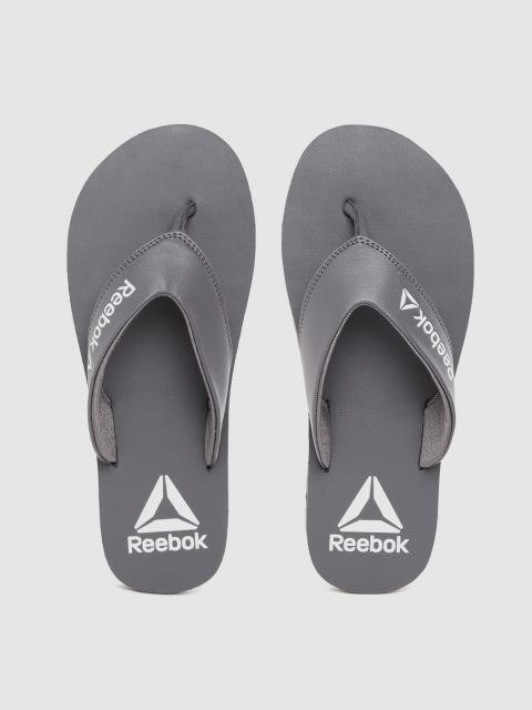 

Reebok Men Grey Solid Thong Flip-Flops