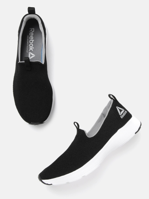 

Reebok Men Black Zeal Advanced LP Slip-On Walking Shoes