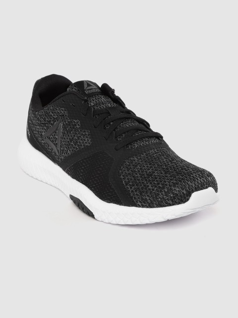

Reebok Men Black & Charcoal Grey Flexagon Force Training Shoes
