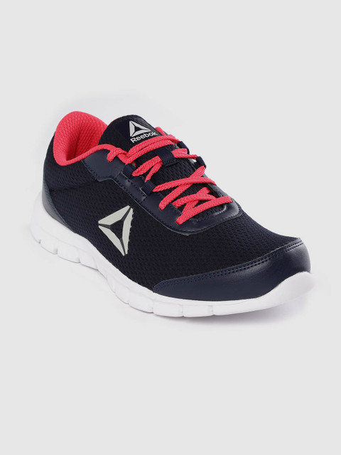 

Reebok Women Navy Blue LUX LP Woven Design Running Shoes
