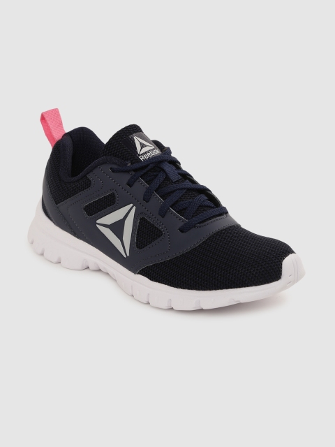 

Reebok Women Navy Tropical LP Running Shoes, Navy blue