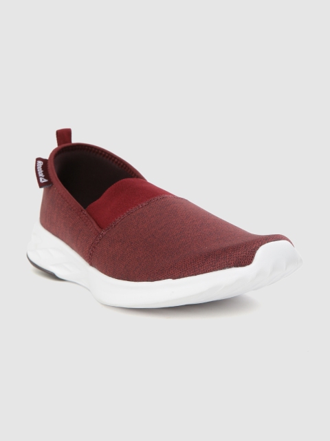 

Reebok Men Maroon Astroride Walking Slip-Ons