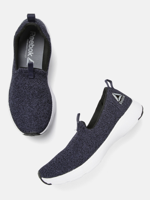 

Reebok Men Navy Zeal Advanced LP Slip-On Walking Shoes, Navy blue