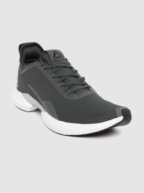 

Reebok Men Charcoal Grey Interrupted Sole Running Shoes