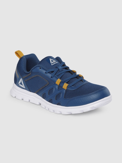 

Reebok Men Green Blue Run Fusion Xtreme LP Running Shoes