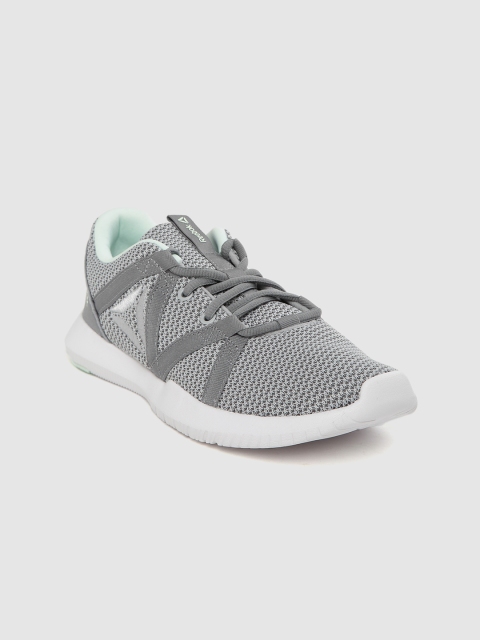 

Reebok Women Grey Solid Reago Essential Training Shoes