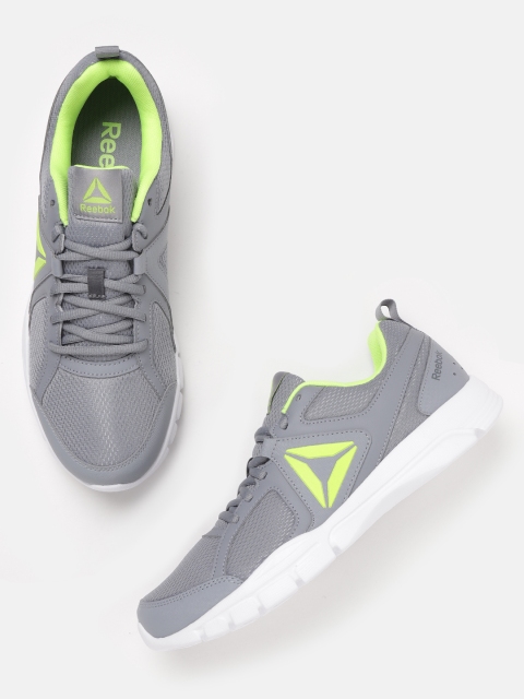 

Reebok Men Grey Solid 3D Fusion Training Shoes