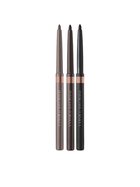

Physicians Formula Set of 3 Nude Eyes Shimmer Strips Custom Eye Enhancing Eyeliner, Brown