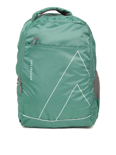 

Aristocrat Unisex Green Brand Logo Laptop Backpack