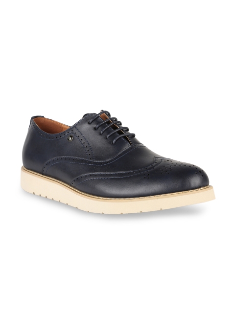 

Peter England Men Black Brogues