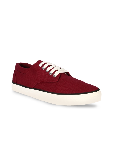 

Peter England Men Maroon Sneakers