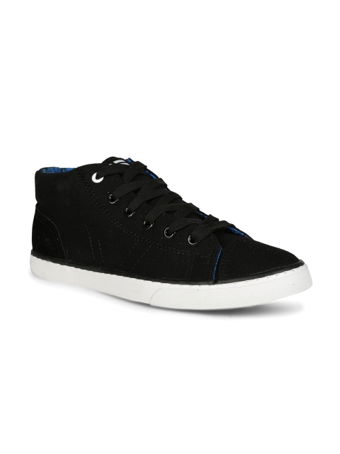 

Peter England Men Black Sneakers