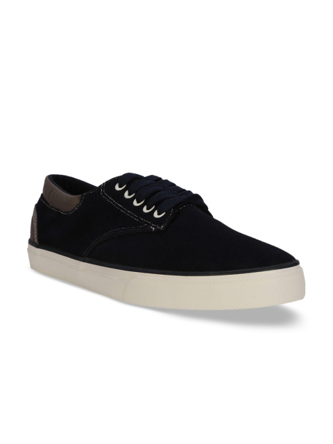 

Peter England Men Blue & Brown Colourblocked Sneakers