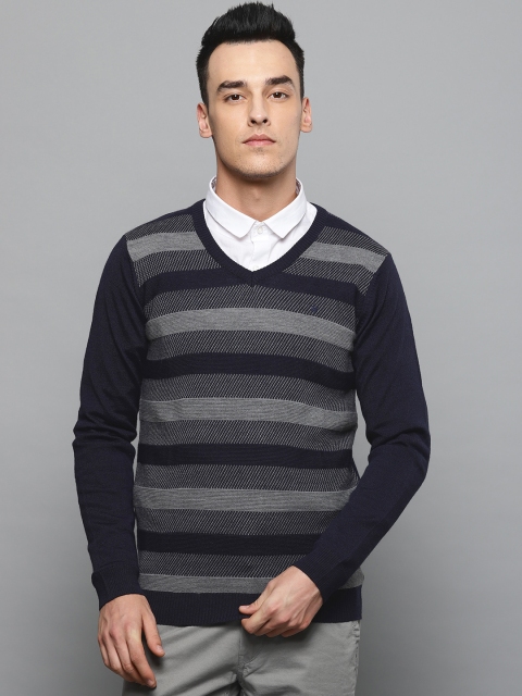 louis-philippe-men-navy-blue-grey-striped-sweater