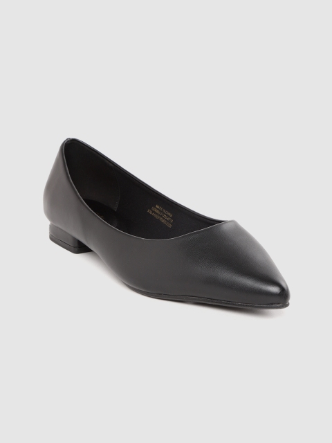 

Allen Solly Women Black Solid Ballerinas