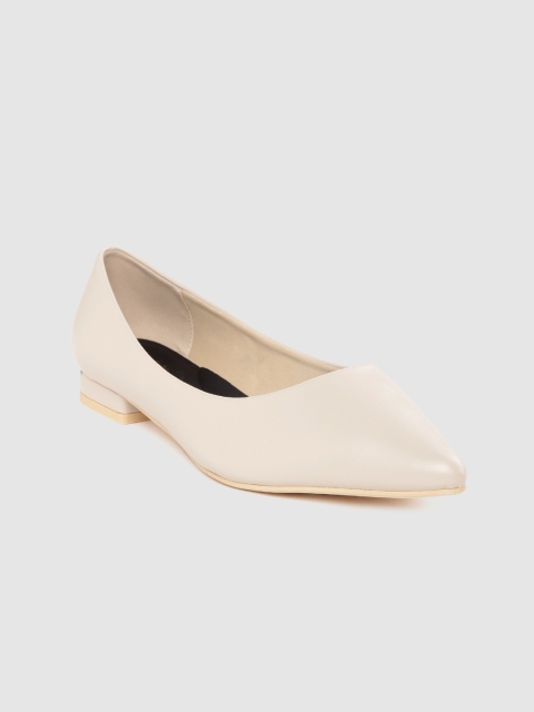 

Allen Solly Women Beige Solid Ballerinas