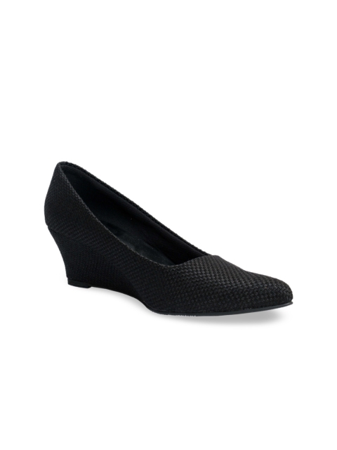 

Kraft Cellar Women Black Solid Semiformal Pumps